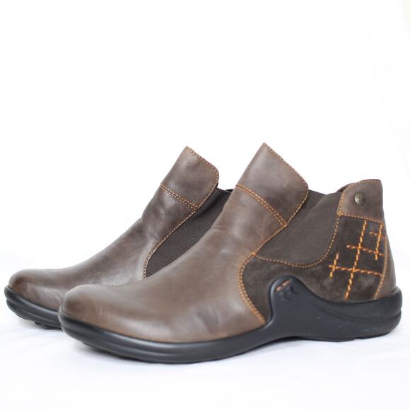 Romika Maddy 02 Brown Leather Slip-On Casual Boot Size 6/6.5 NIB Sample Box - Picture 3 of 7